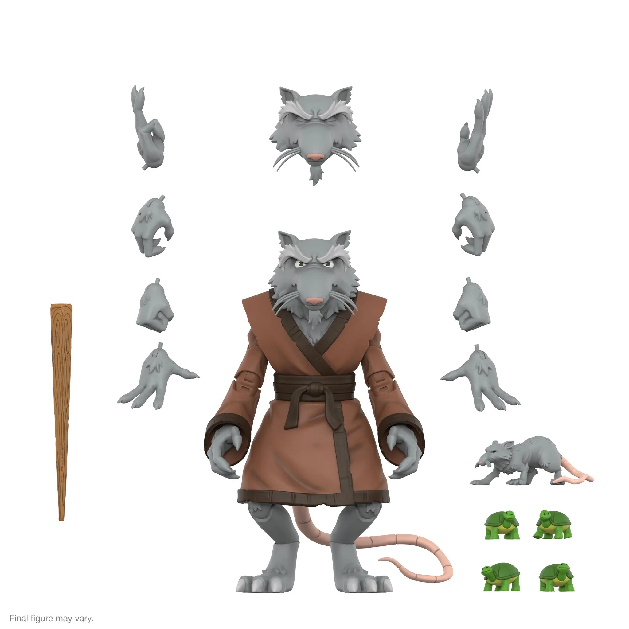 SUPER7 Ultimates – Figura Azione Splinter Delle Tartarughe Ninja (TMNT) – Collectors Edition