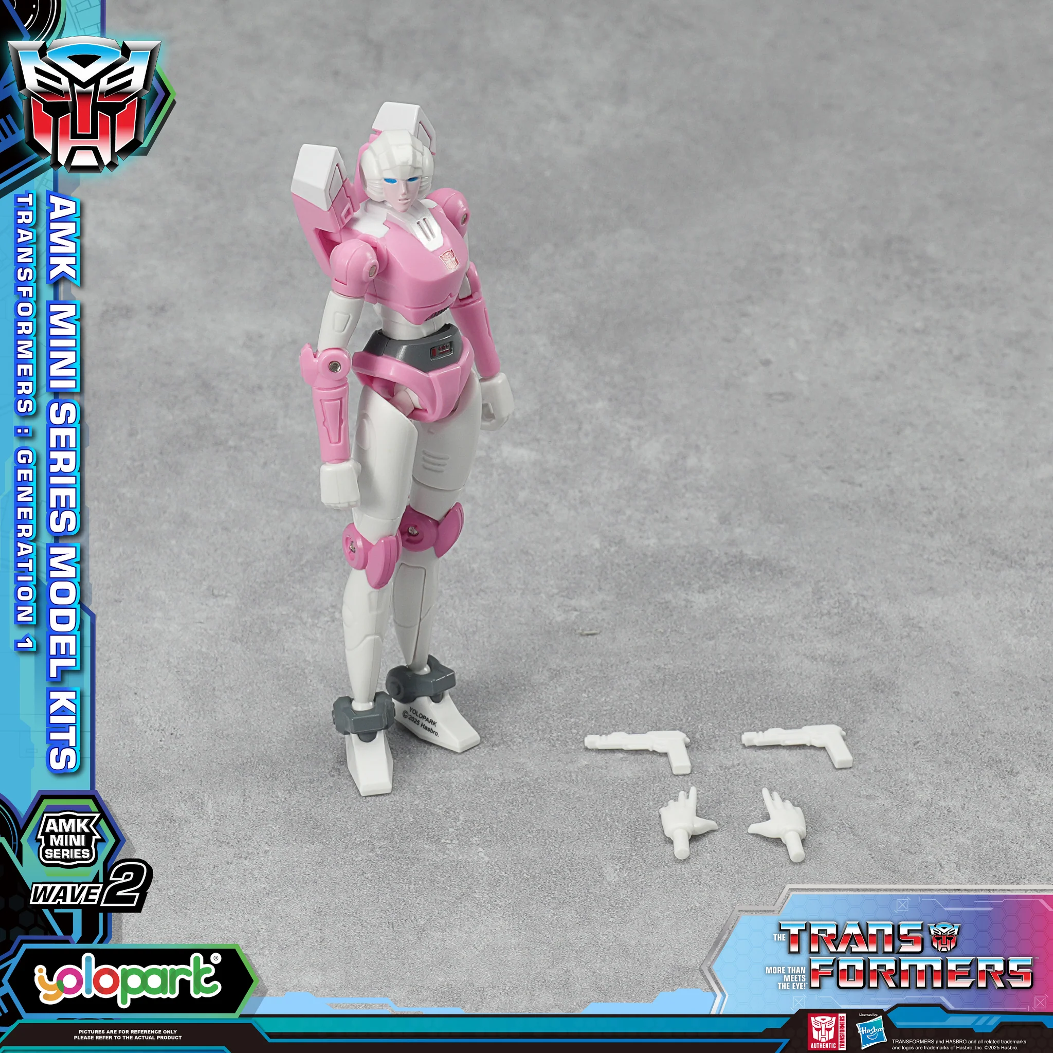 arcee1 Yolopark Transformers AMK Arcee Mini Model Kit