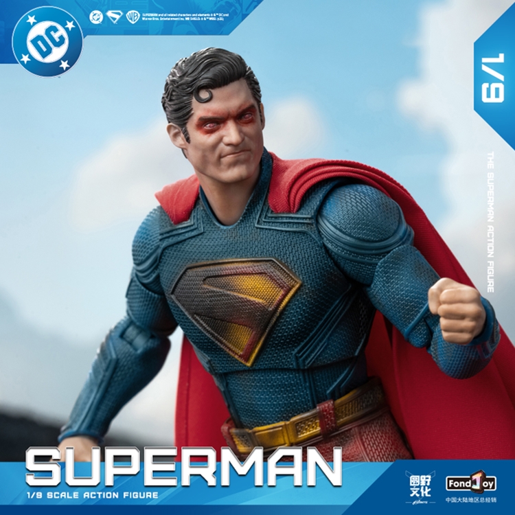 Fondjoy Battle Damaged Superman 2 FondJoy DC Superman Battle Damage Edition Action Figure