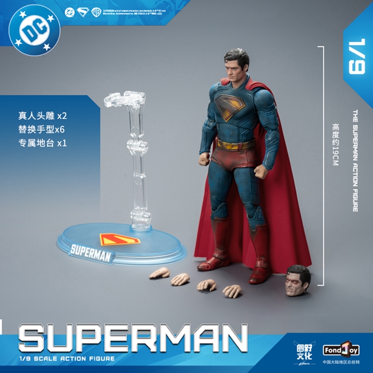 Fondjoy Battle Damaged Superman 3 FondJoy DC Superman Battle Damage Edition Action Figure