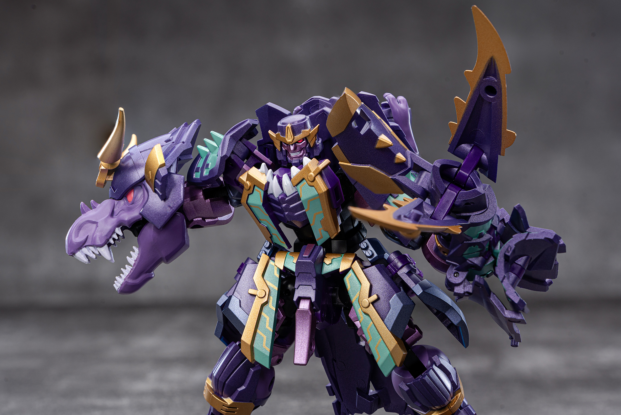 IF77 (8) Iron Factory IF77 Gokugaoh ( Beast Fang King )