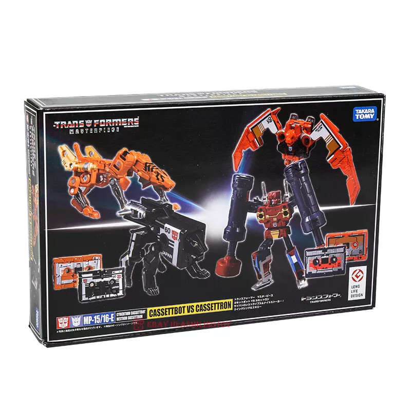 s-l1600 (8) Transforms Masterpiece MP-15/16E Cassettbot VS Cassettron 4 Pack