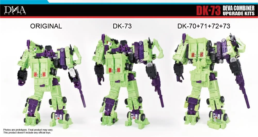DK-73 Upgrade Kit 1 DNA Design DK-73 Deva Combiner Upgrade Kit