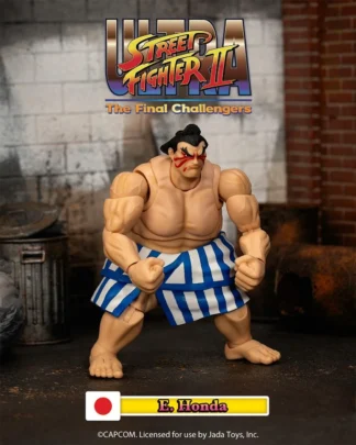 JADA Toys Ultra Street Fighter II E. Honda Action Figure