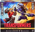 Transformers Age of the Primes Wreck 'n Doom 2 Pack Sandstorm Slugslinger