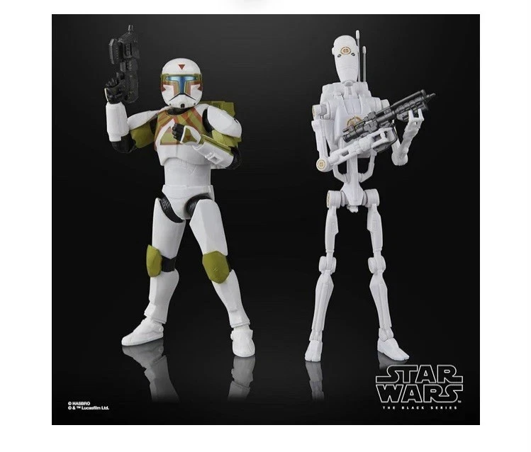 Star Wars The Black Series Clone Commando & B1 Battle Droid Battlefront II 2 Pack 2 Star Wars The Black Series Clone Commando & B1 Battle Droid Battlefront II 2 Pack