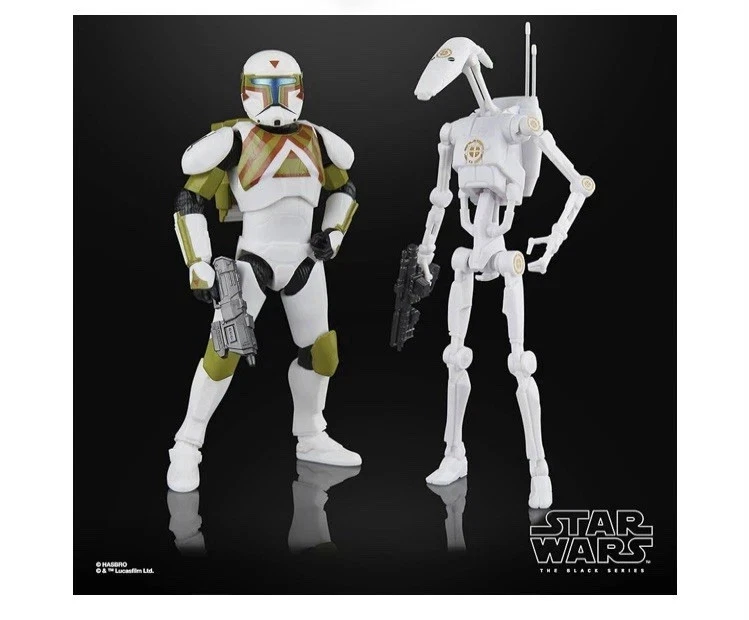 Star Wars The Black Series Clone Commando & B1 Battle Droid Battlefront II 2 Pack 3 Star Wars The Black Series Clone Commando & B1 Battle Droid Battlefront II 2 Pack