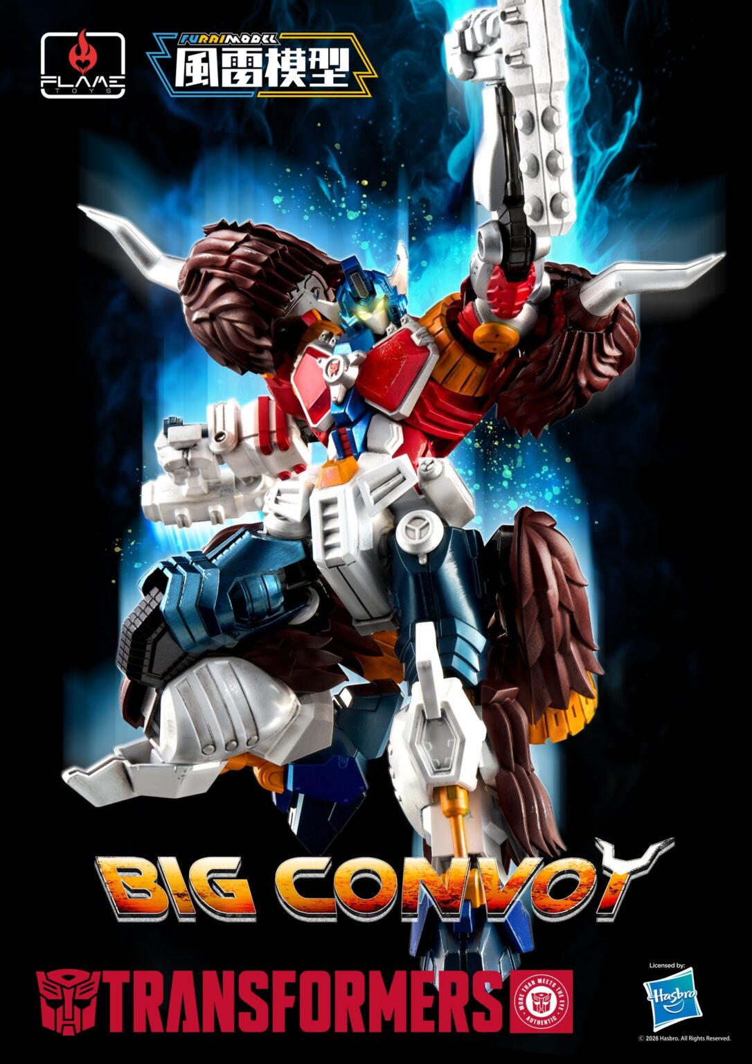 Transformer Model Toy Flame Toys Furai Model Big Convoy Transformers Model Kit – Kapow Toys