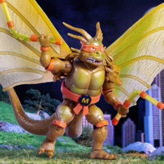 Teenage Mutant Ninja Turtles X Godzilla Mikey X King Ghidorah Action Figure