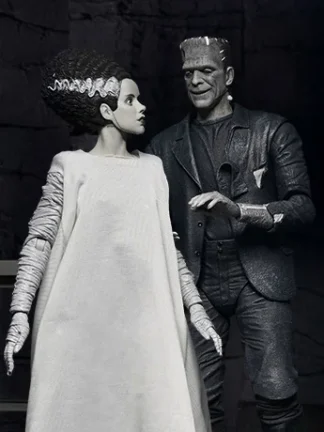 NECA Universal Monsters The Bride of Frankenstein 90th Anniversary 2 Pack ( Black and White )