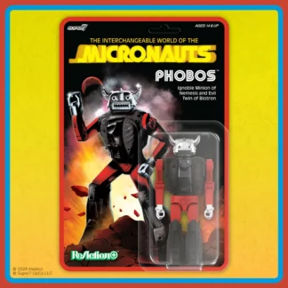 Super7 ReAction+ Micronauts Wave 4 Phobos Action Figure