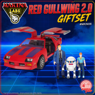 Ramen Toys Makina Gullwing Giftset 1/12 Scale Action Figure & Vehicle Set