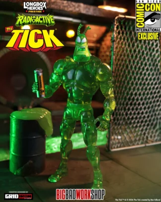 Longbox Heroes The Tick Radioactive Tick SDCC Prestige Action Figure