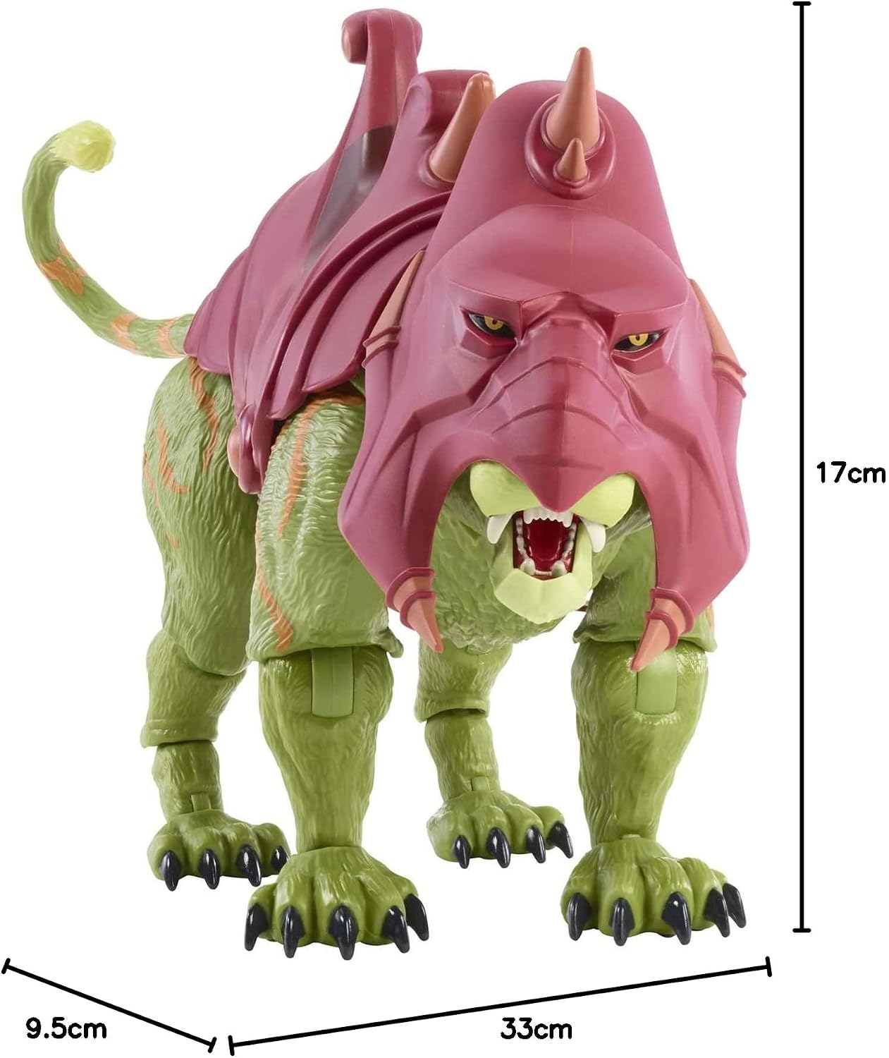 Masters of the Universe Masterverse Battle Cat 2 Masters of the Universe Masterverse Deluxe Battle Cat ( Cased )
