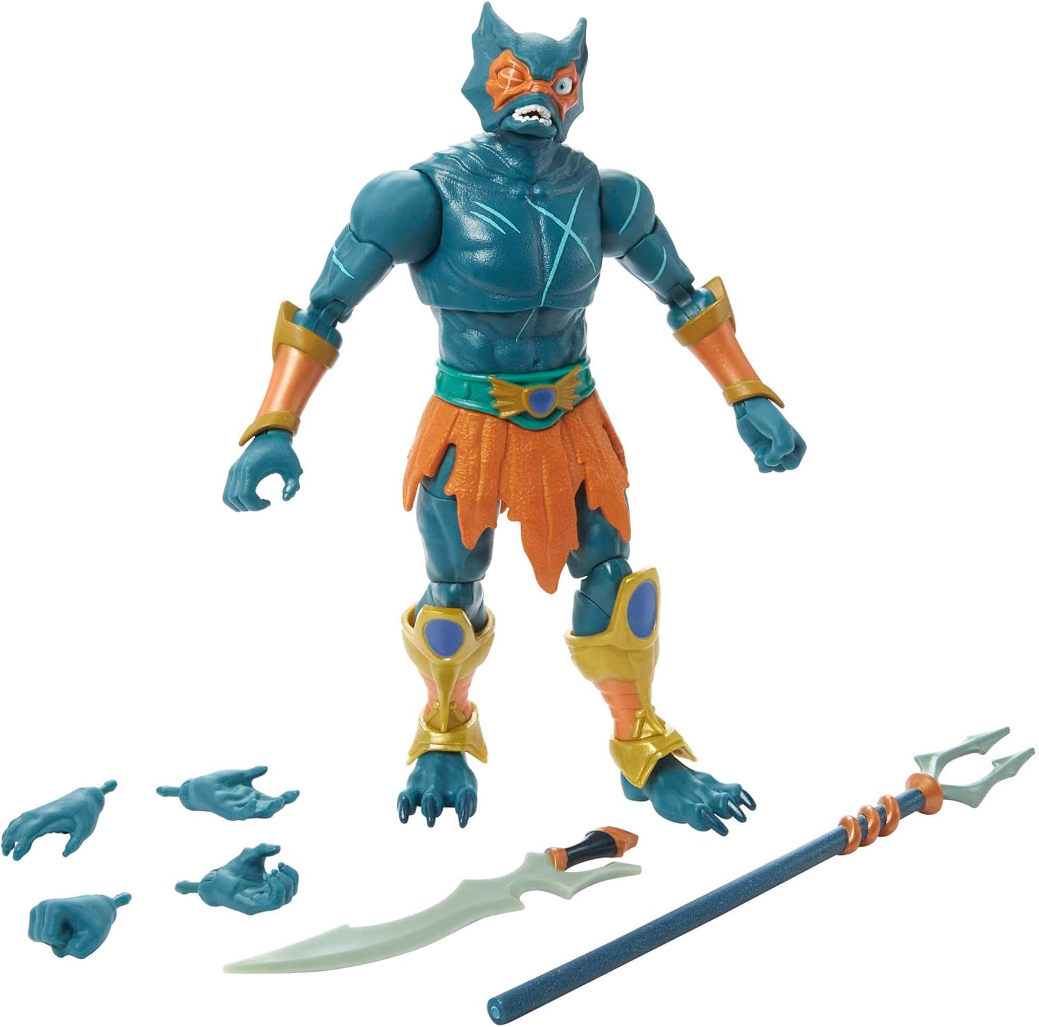 Masters of the Universe Masterverse Revelation Mer-Man Action Figure 4 Masters of the Universe Masterverse Revelation Mer-Man Action Figure ( Cased )