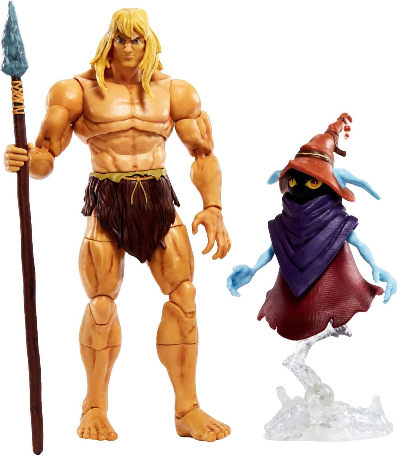 Masters of the Universe Masterverse Savage He-Man and Orko 2 Masters of the Universe Masterverse Savage He-Man and Orko ( Cased )