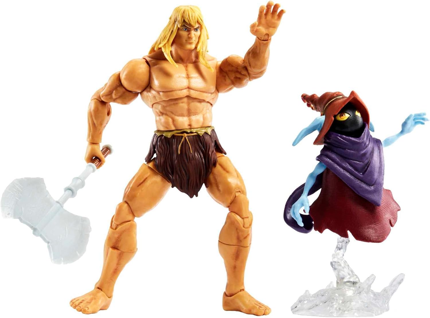 Masters of the Universe Masterverse Savage He-Man and Orko 4 Masters of the Universe Masterverse Savage He-Man and Orko ( Cased )