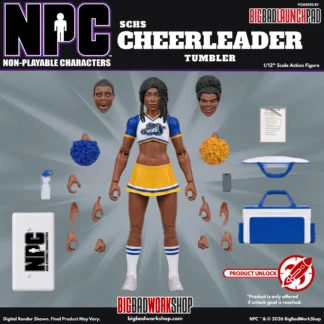 NPC (Non-Playable Characters) SCHS Cheerleader Tumbler 1/12 Action Figure